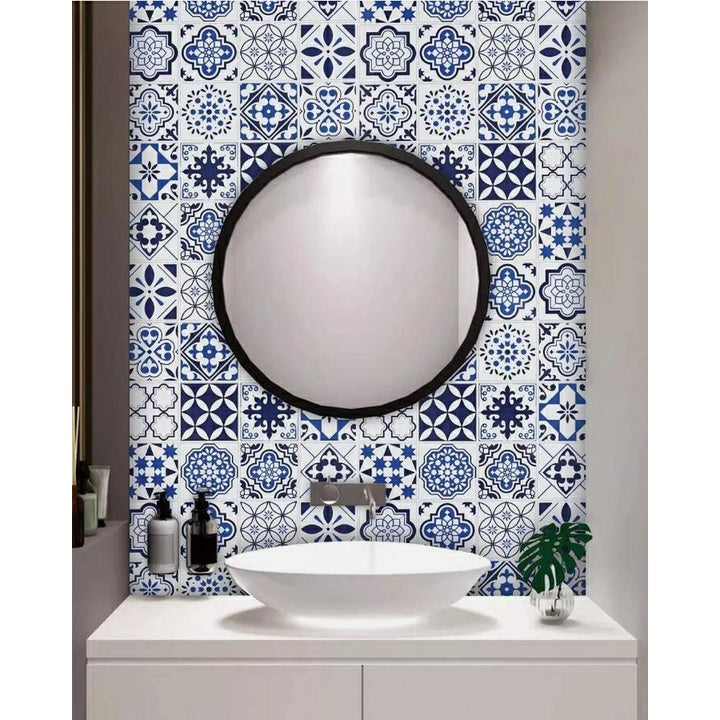 Papel de Parede Azulejo Português Adesivo à prova d´água Banheiro Cozinha