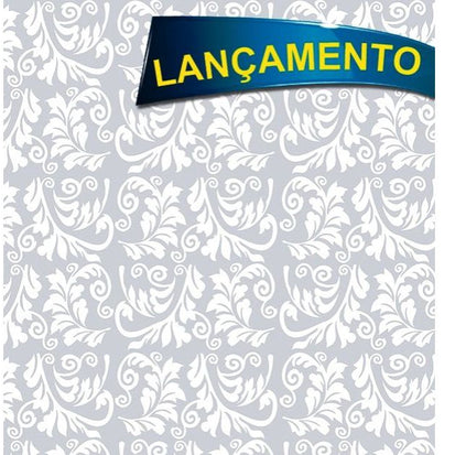 Papel de Parede Arabesco Diversos Adesivo Resistente Autocolante Lavável Decoração Quarto Sala Copa - Linha Contact Gold