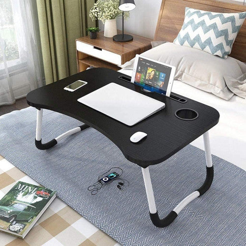 Mesa Dobrável Portátil P/ Notebook Home Office Refeição Trabalhe Com Conforto