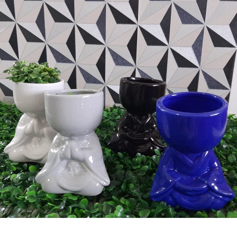 Vaso de Porcelana Para Planta Suculenta, Decoração Requintado Para Casa e Escritório, Ótima Opção Para Presentear