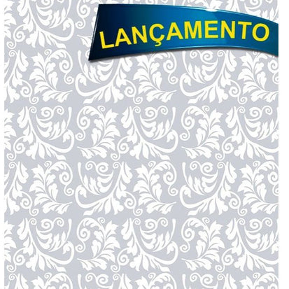 Papel de Parede Arabesco Diversos Adesivo Resistente Autocolante Lavável Decoração Quarto Sala Copa - Linha Contact Gold