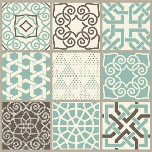 Papel de Parede Azulejo Português Adesivo Lavável Cozinha