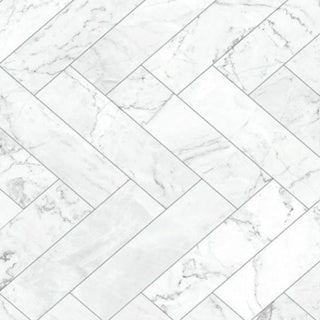 Papel de Parede Azulejo Mármore Adesivo Lavável Cozinha